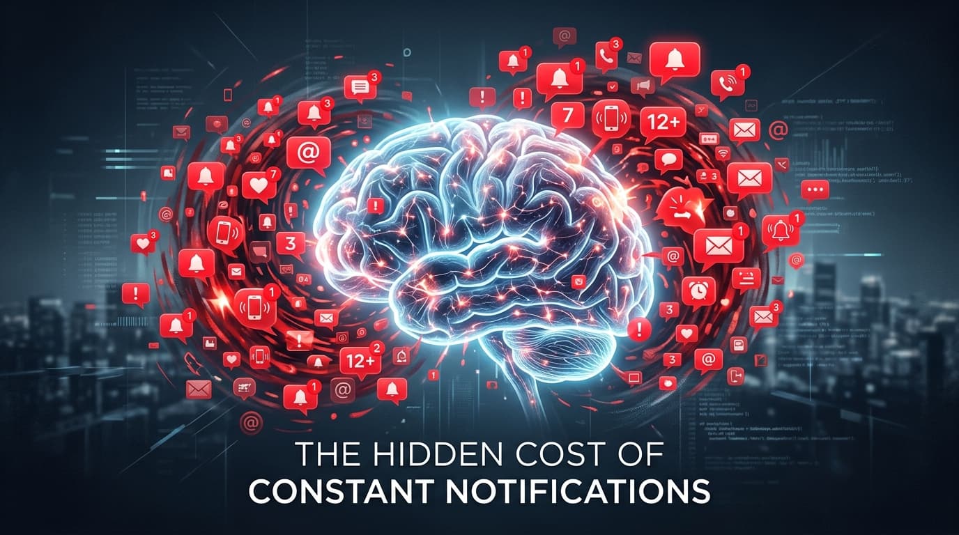 The Hidden Cost of Constant Notifications: Why Your Brain Needs Time to Think